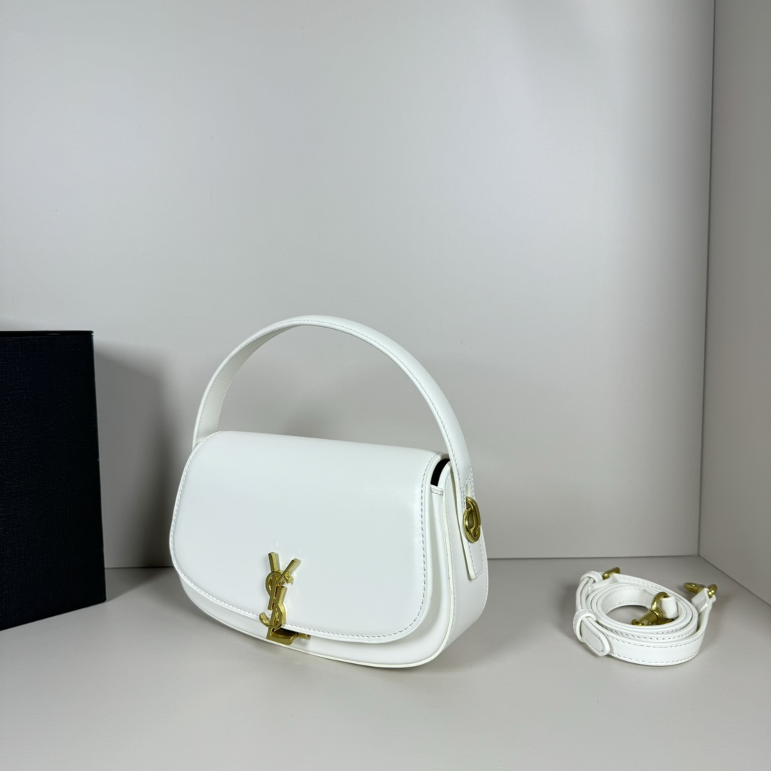 YSL Top Handle  - White - Replica Luxury Bags™