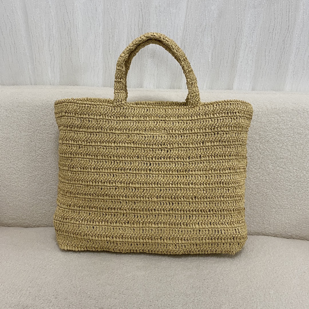 YSL Rive Gauche  in Raffia - Replica Luxury Bags™
