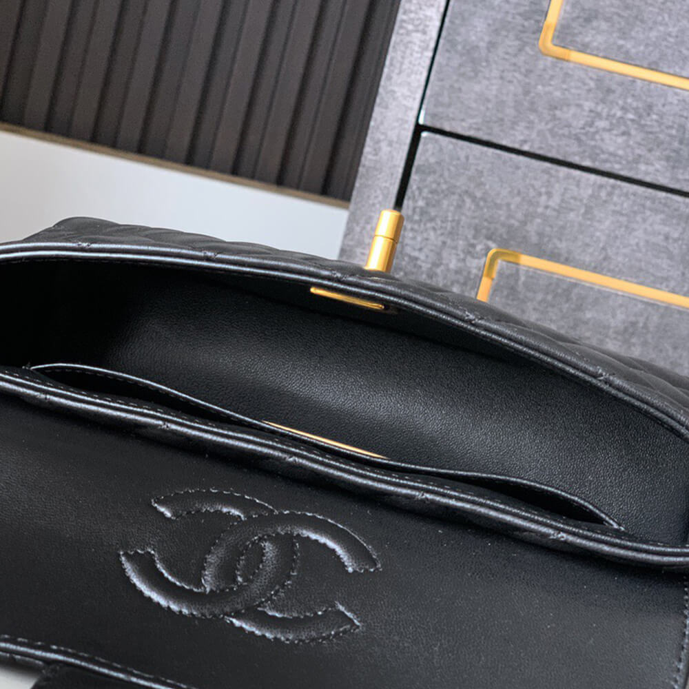 Chanel Mini Flap Bag with Top Handle - Replica Luxury Bags™