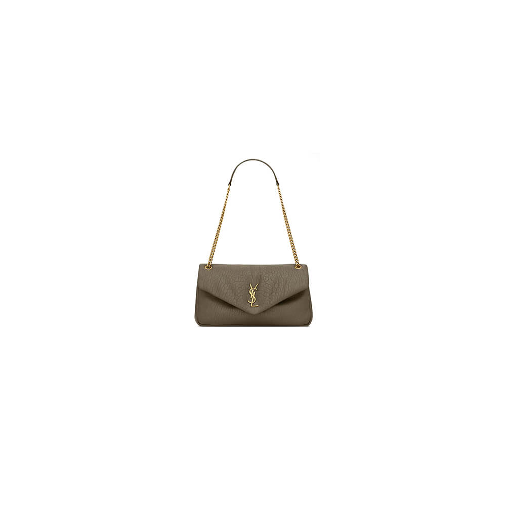 YSL Calypso Medium in Grained Lambskin Bag - Replica Luxury Bags™