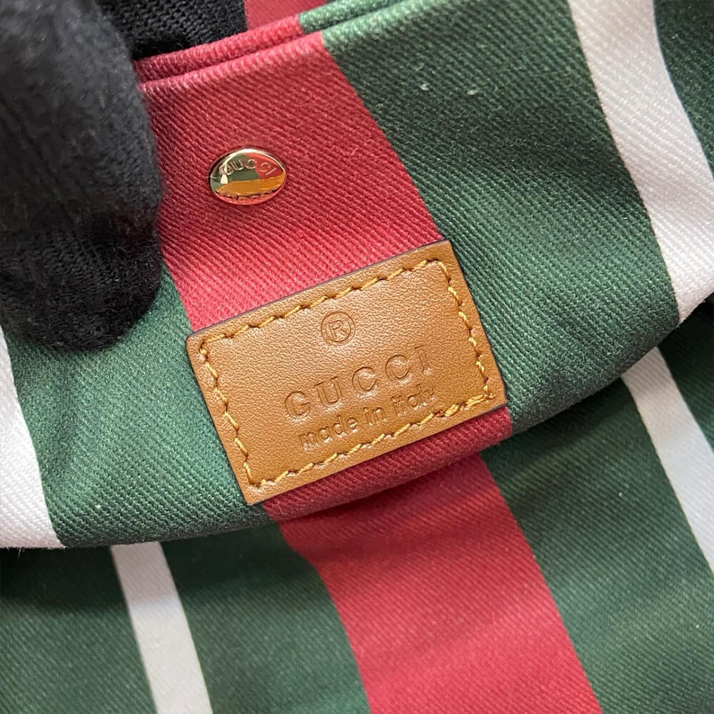 Gucci GG Emblem Mini Bucket Bag - Replica Luxury Bags™