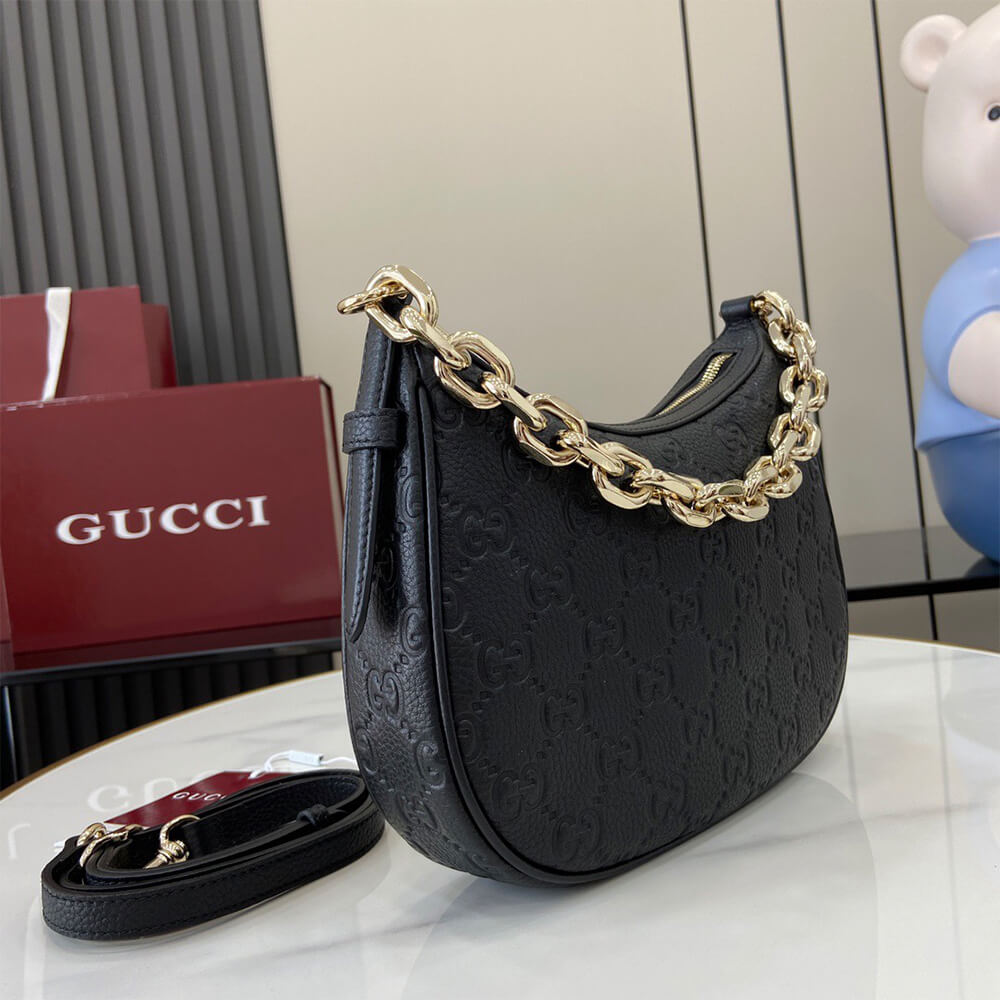 Gucci GG Emblem Small Shoulder Bag - Replica Luxury Bags™
