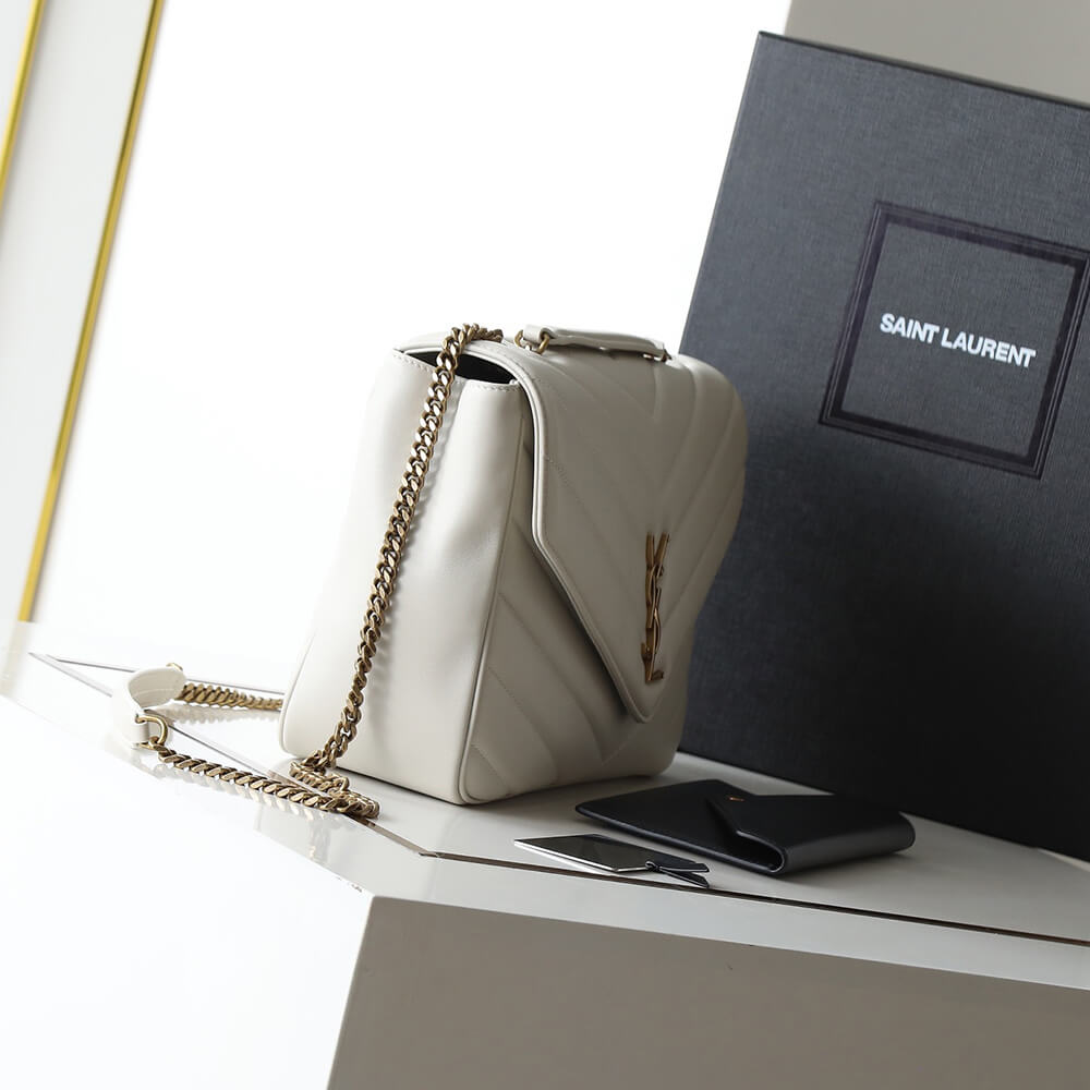 YSL Loulou Large Bag in Matelasse Lambskin - Replica Luxury Bags™