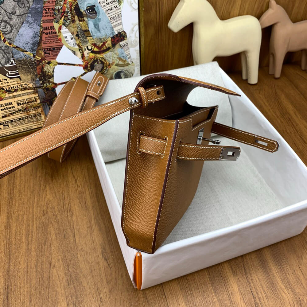 Hermes Kelly Depeches 25 Pouch Bag - Replica Luxury Bags™