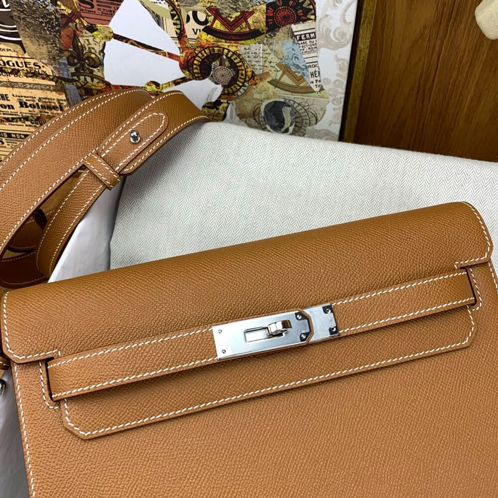 Hermes Kelly Depeches 25 Pouch Bag - Replica Luxury Bags™