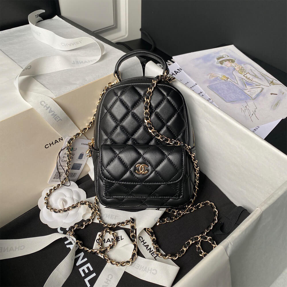 Chanel Classic Mini Backpack Bag - Replica Luxury Bags™