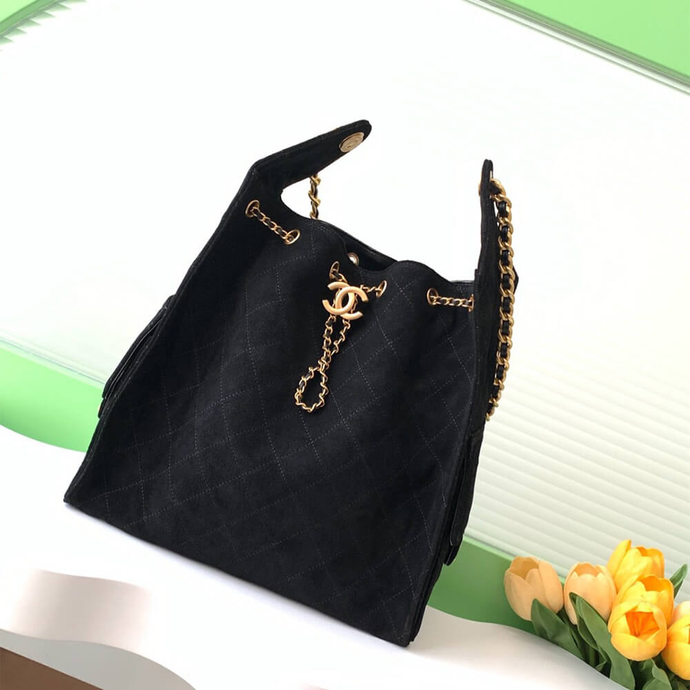 Chanel 25 Medium Handbag Suede - Replica Luxury Bags™