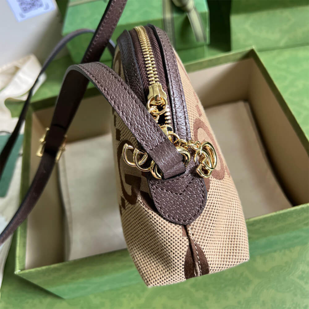 Gucci Ophidia Jumbo GG Small Shoulder Bag - Replica Luxury Bags™