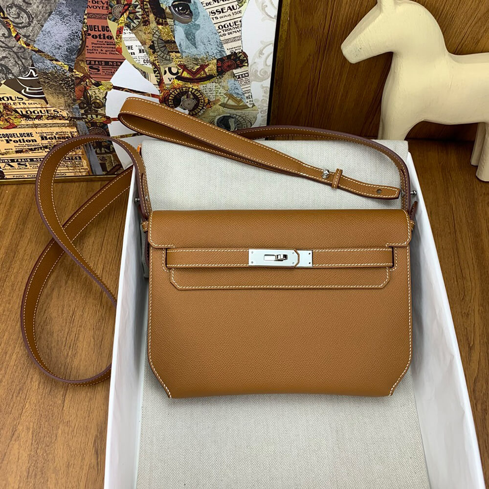 Hermes Kelly Depeches 25 Pouch Bag - Replica Luxury Bags™