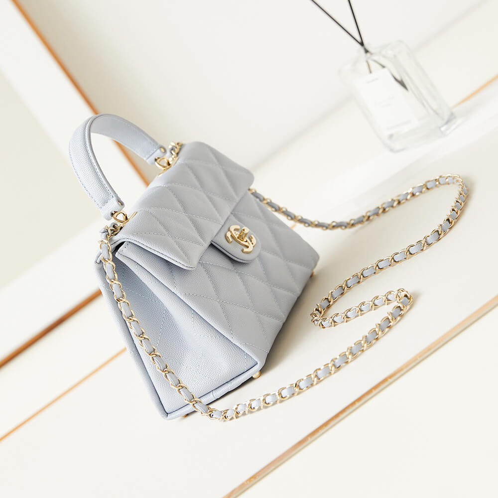 Chanel Small Flap Bag with Top Handle - Replica Luxury Bags™
