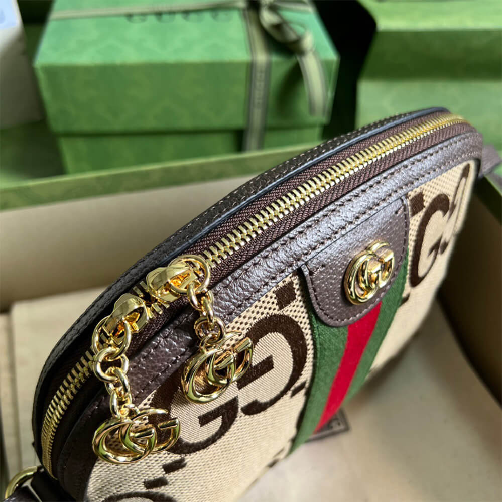 Gucci Ophidia Jumbo GG Small Shoulder Bag - Replica Luxury Bags™