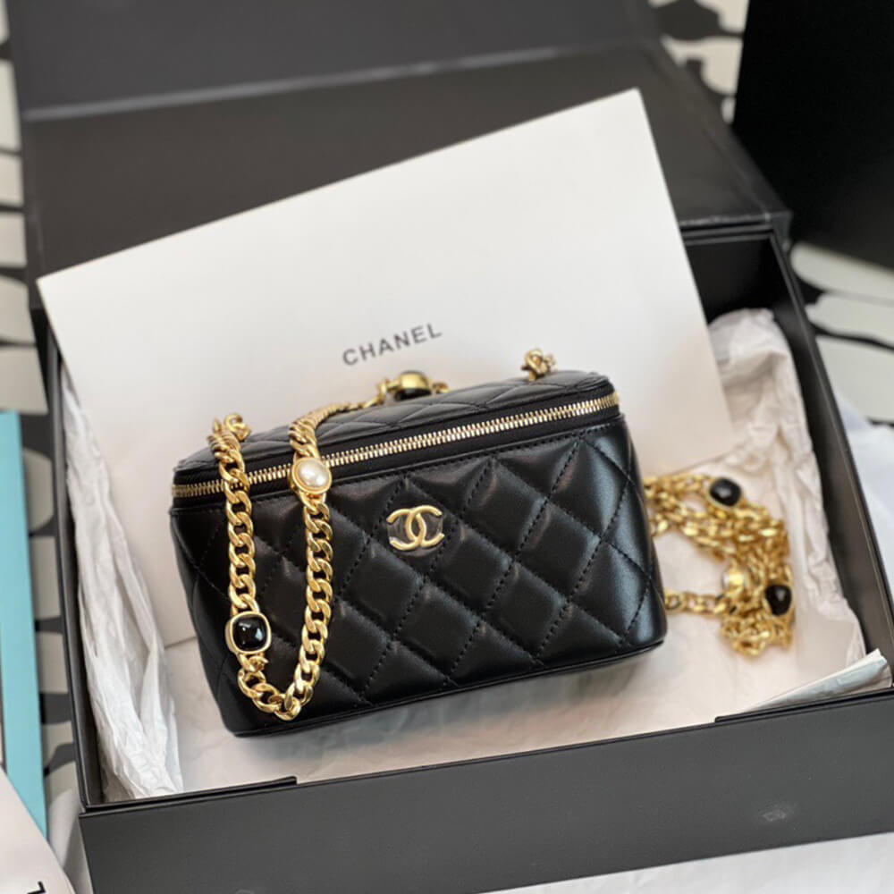 Chanel Vanity With Chain Bag - Replica Luxury Bags™