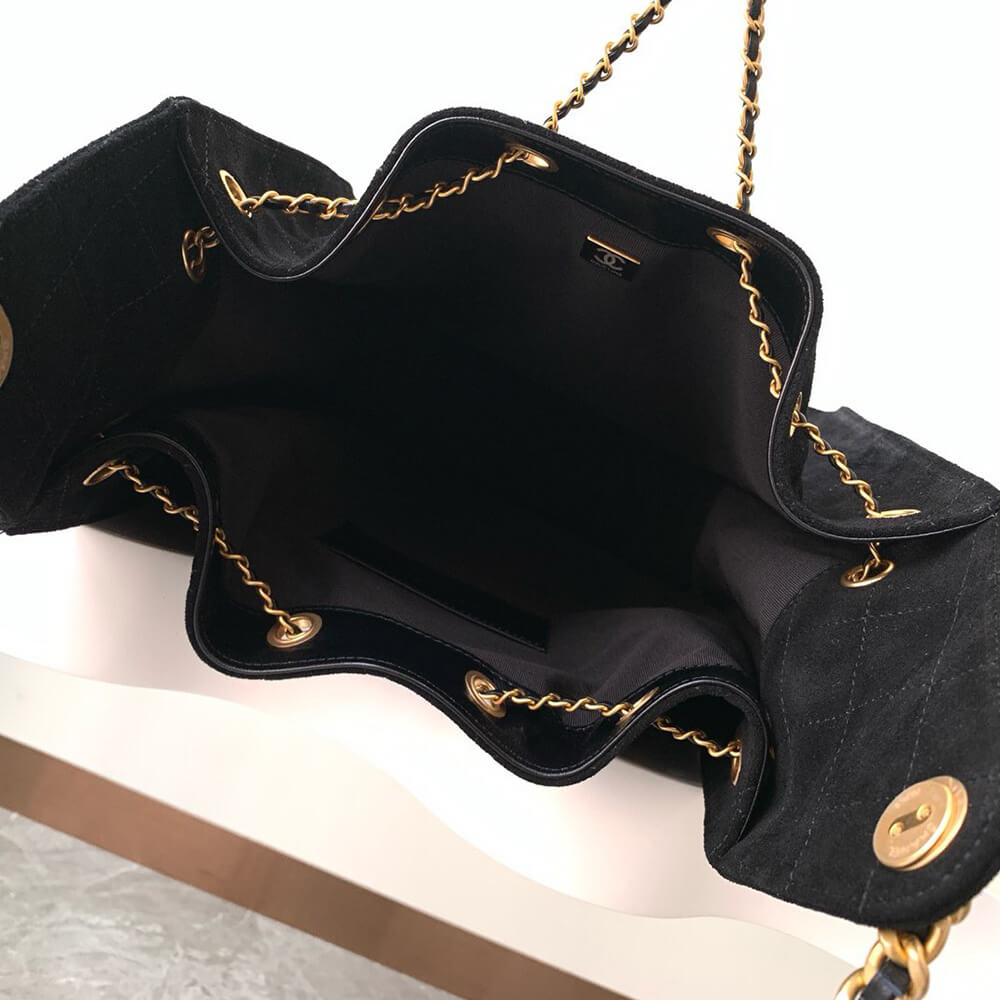 Chanel 25 Medium Handbag Suede - Replica Luxury Bags™