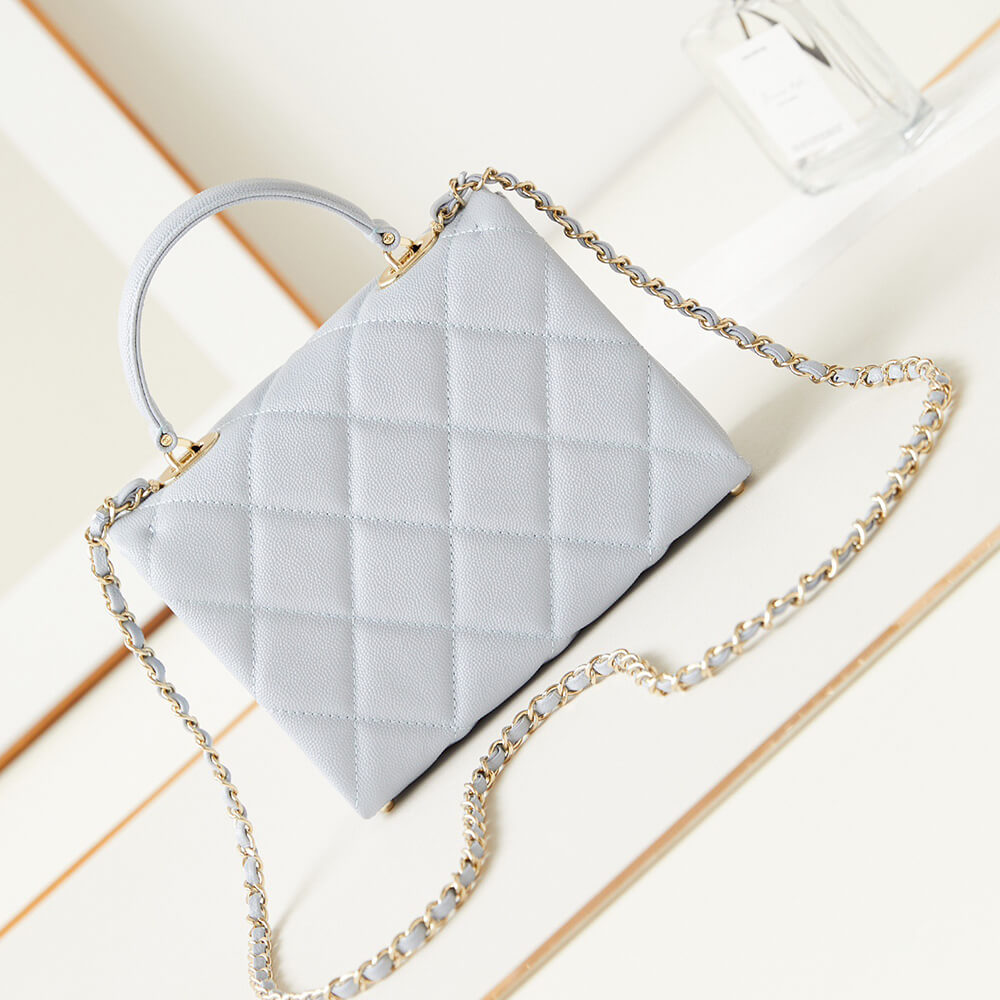 Chanel Small Flap Bag with Top Handle - Replica Luxury Bags™