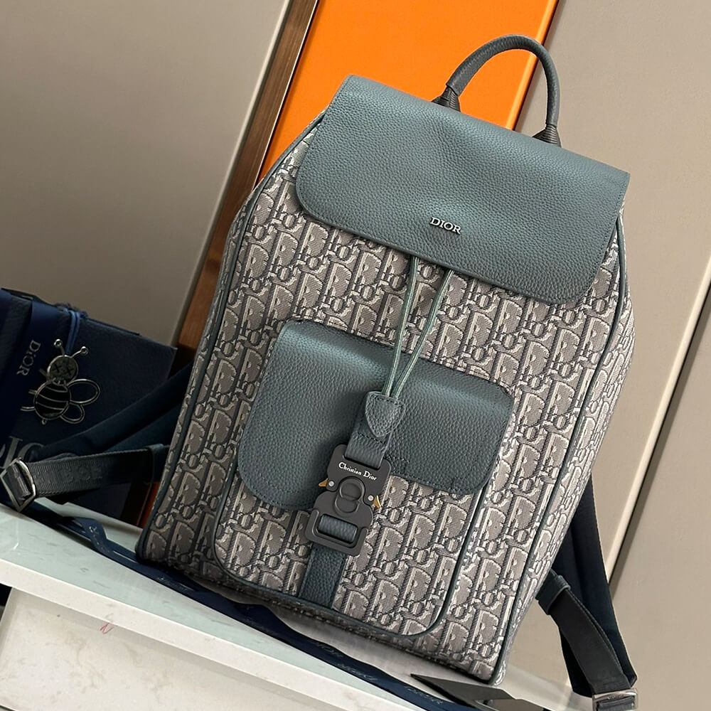 Dior Saddle Backpack Bag with Flap - Replica Luxury Bags™