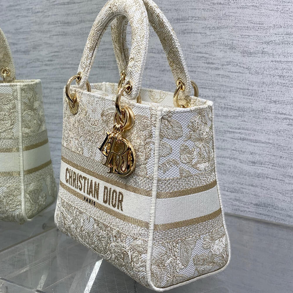 Dior Medium Lady D-Lite Bag - Replica Luxury Bags™