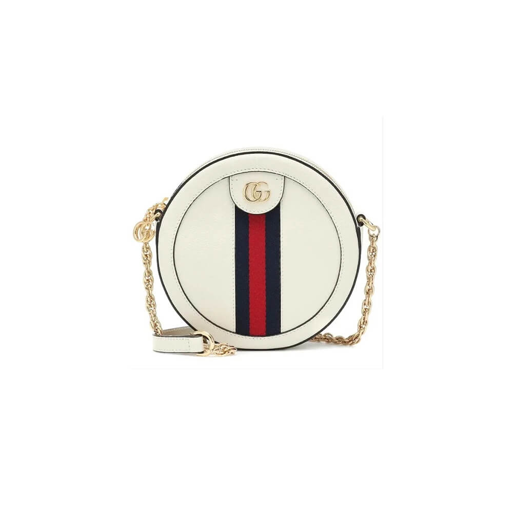 Gucci Ophidia GG Mini Round Shoulder Bag - Replica Luxury Bags™