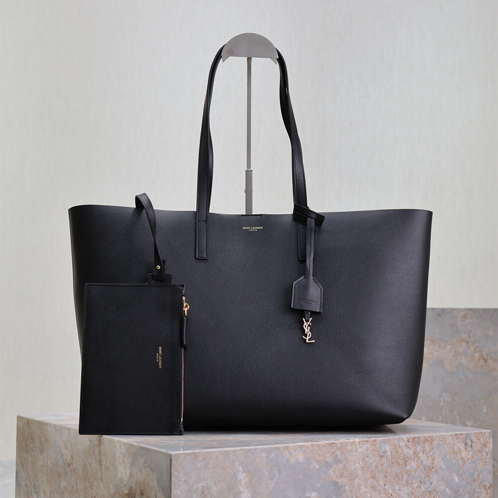 YSL Shopping Saint Laurent Leather Bag - Replica Luxury Bags™