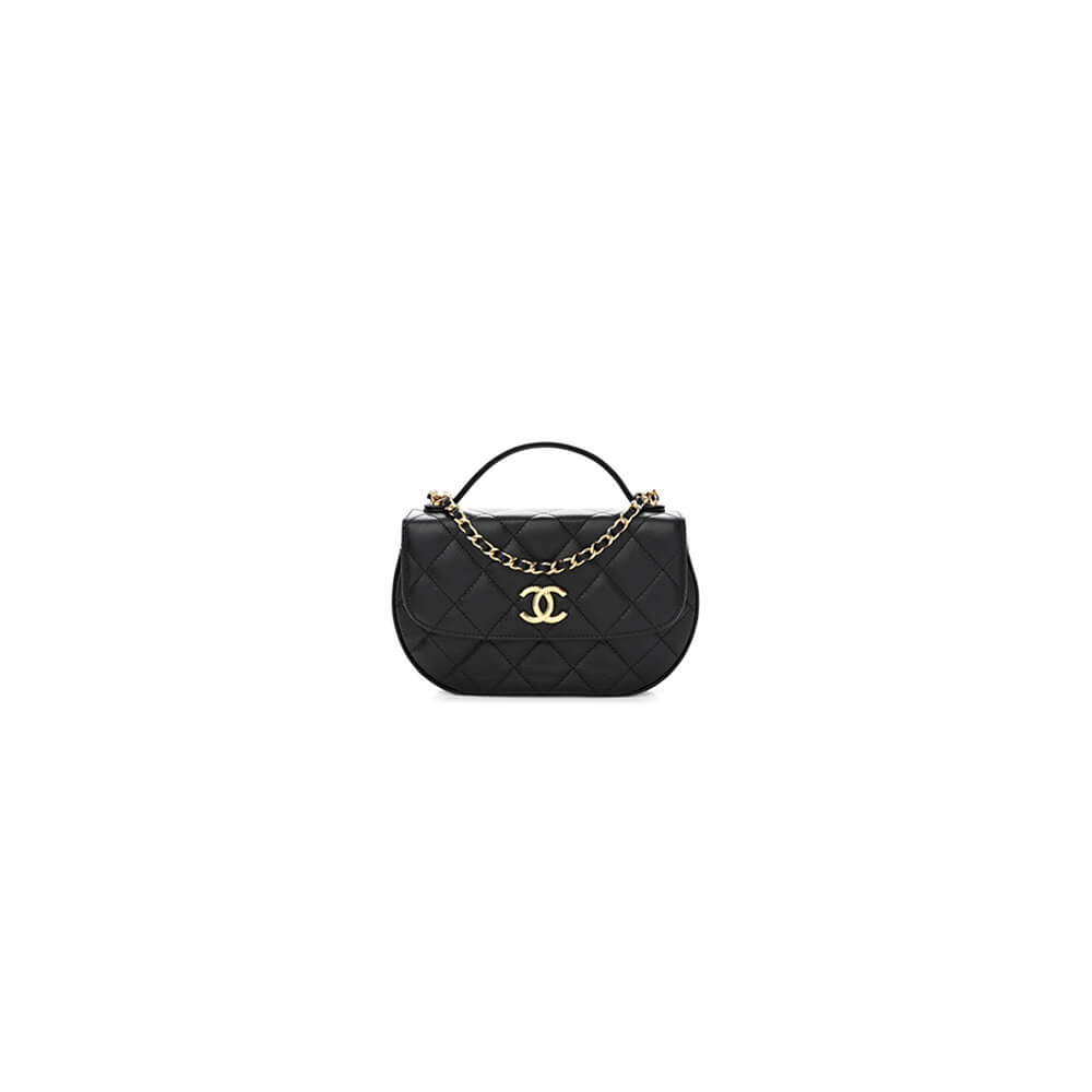 Chanel Mini Flap Bag With Handle - Replica Luxury Bags™
