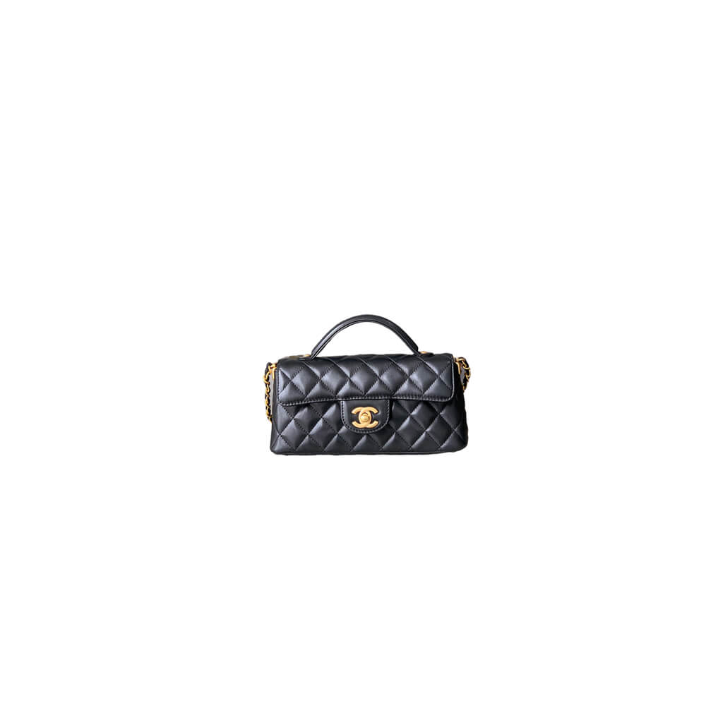 Chanel Mini Flap Bag with Top Handle - Replica Luxury Bags™