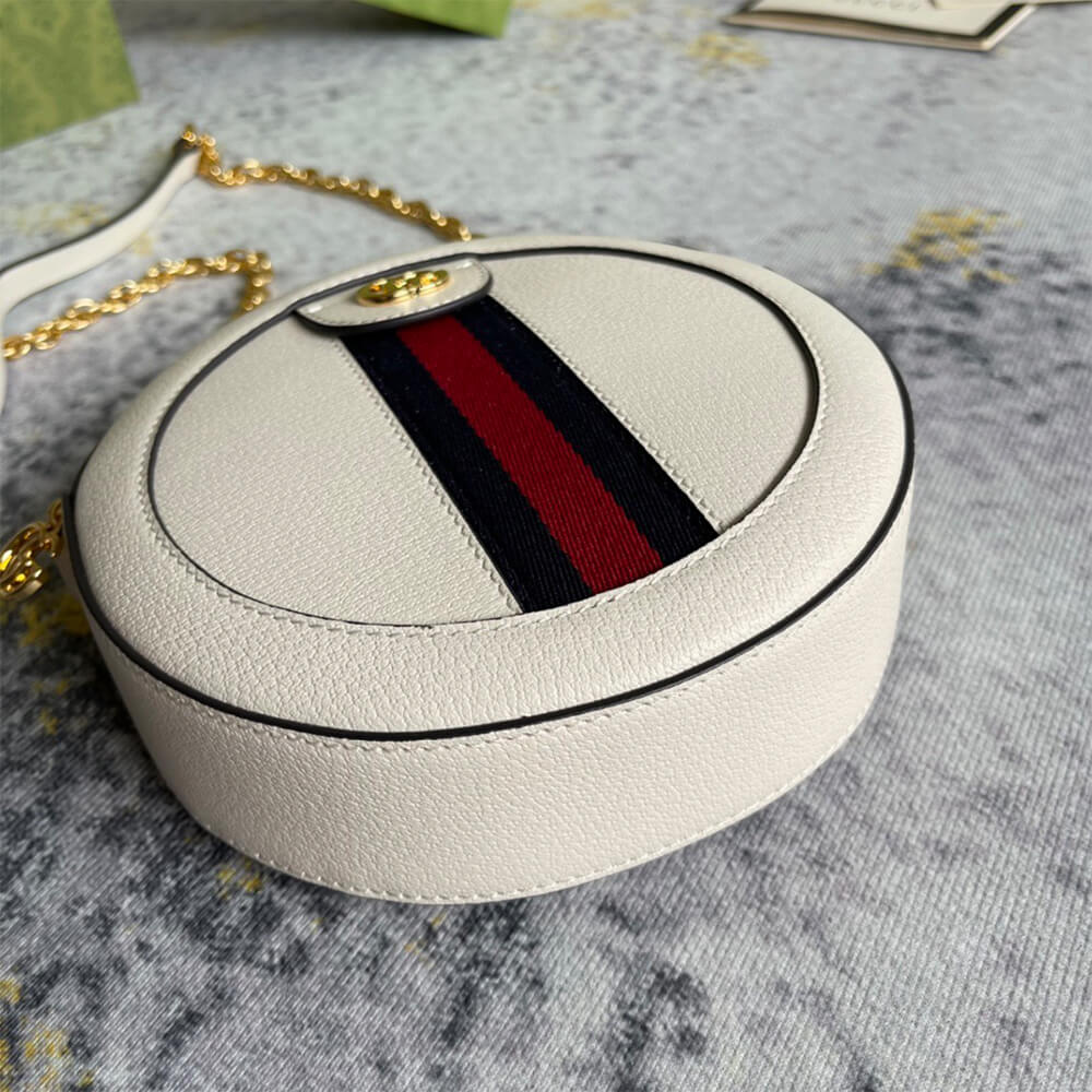 Gucci Ophidia GG Mini Round Shoulder Bag - Replica Luxury Bags™