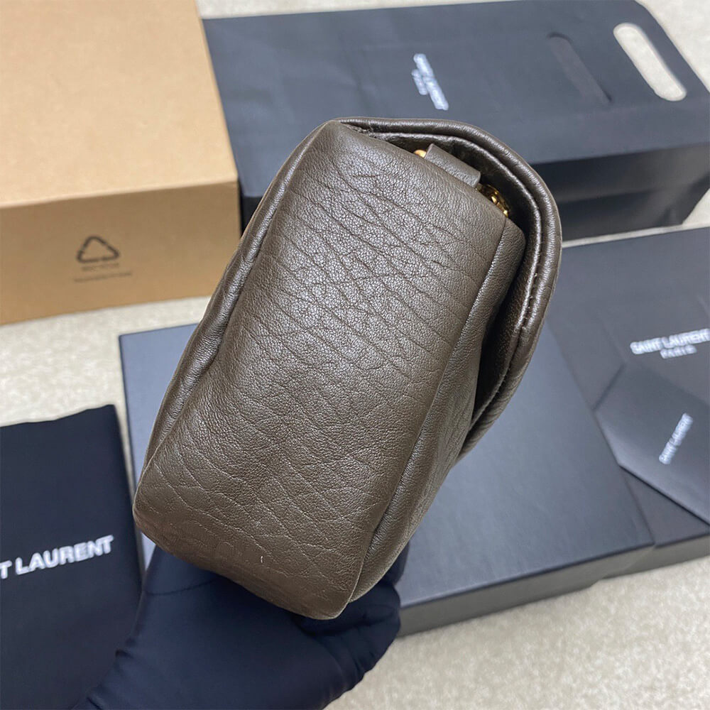 YSL Calypso Medium in Grained Lambskin Bag - Replica Luxury Bags™