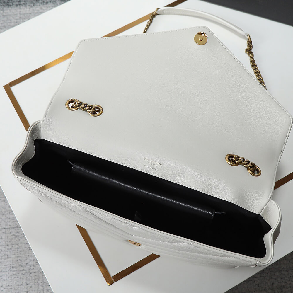 YSL Loulou Large Bag in Matelasse Lambskin - Replica Luxury Bags™