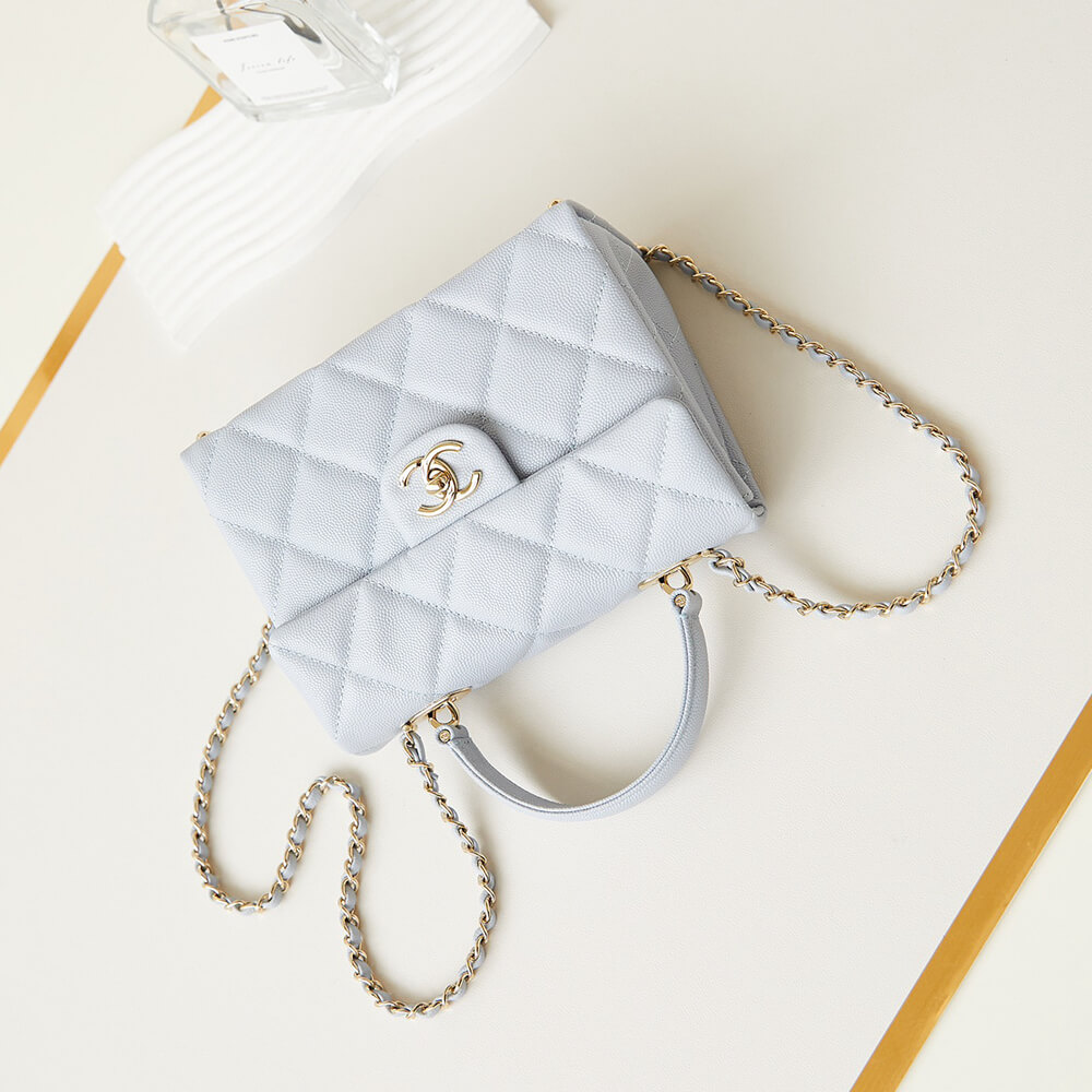 Chanel Small Flap Bag with Top Handle - Replica Luxury Bags™