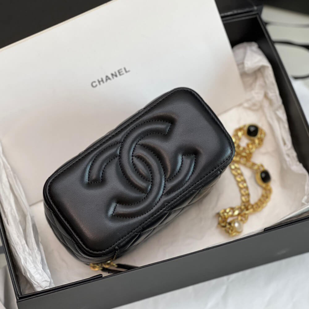 Chanel Vanity With Chain Bag - Replica Luxury Bags™