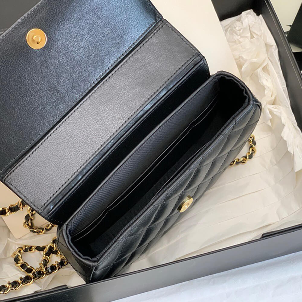 Chanel Mini Flap Bag With Handle - Replica Luxury Bags™