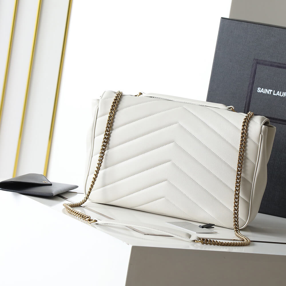 YSL Loulou Large Bag in Matelasse Lambskin - Replica Luxury Bags™