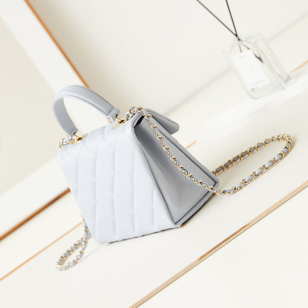 Chanel Small Flap Bag with Top Handle - Replica Luxury Bags™