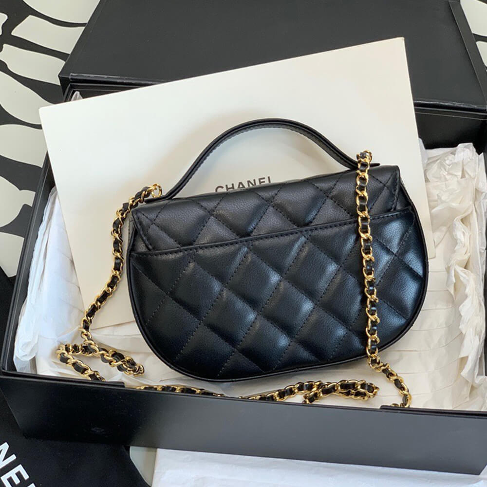 Chanel Mini Flap Bag With Handle - Replica Luxury Bags™