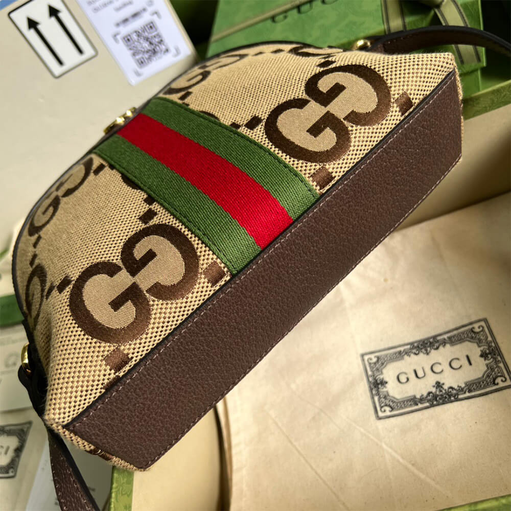 Gucci Ophidia Jumbo GG Small Shoulder Bag - Replica Luxury Bags™