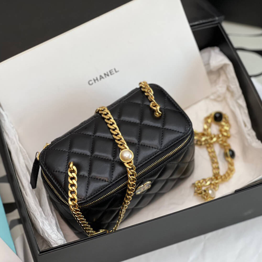 Chanel Vanity With Chain Bag - Replica Luxury Bags™