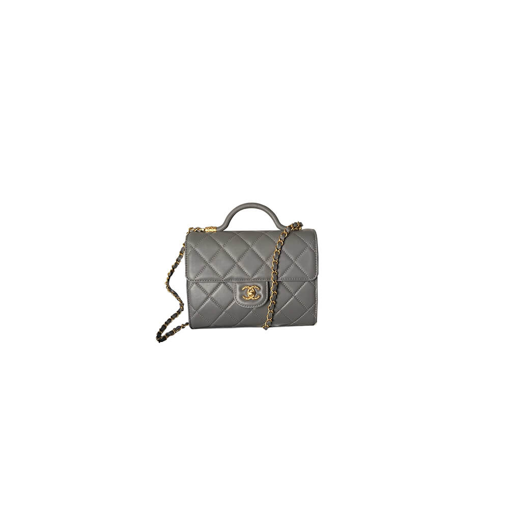 Chanel Mini Flap Bag With Top Handle - Replica Luxury Bags™