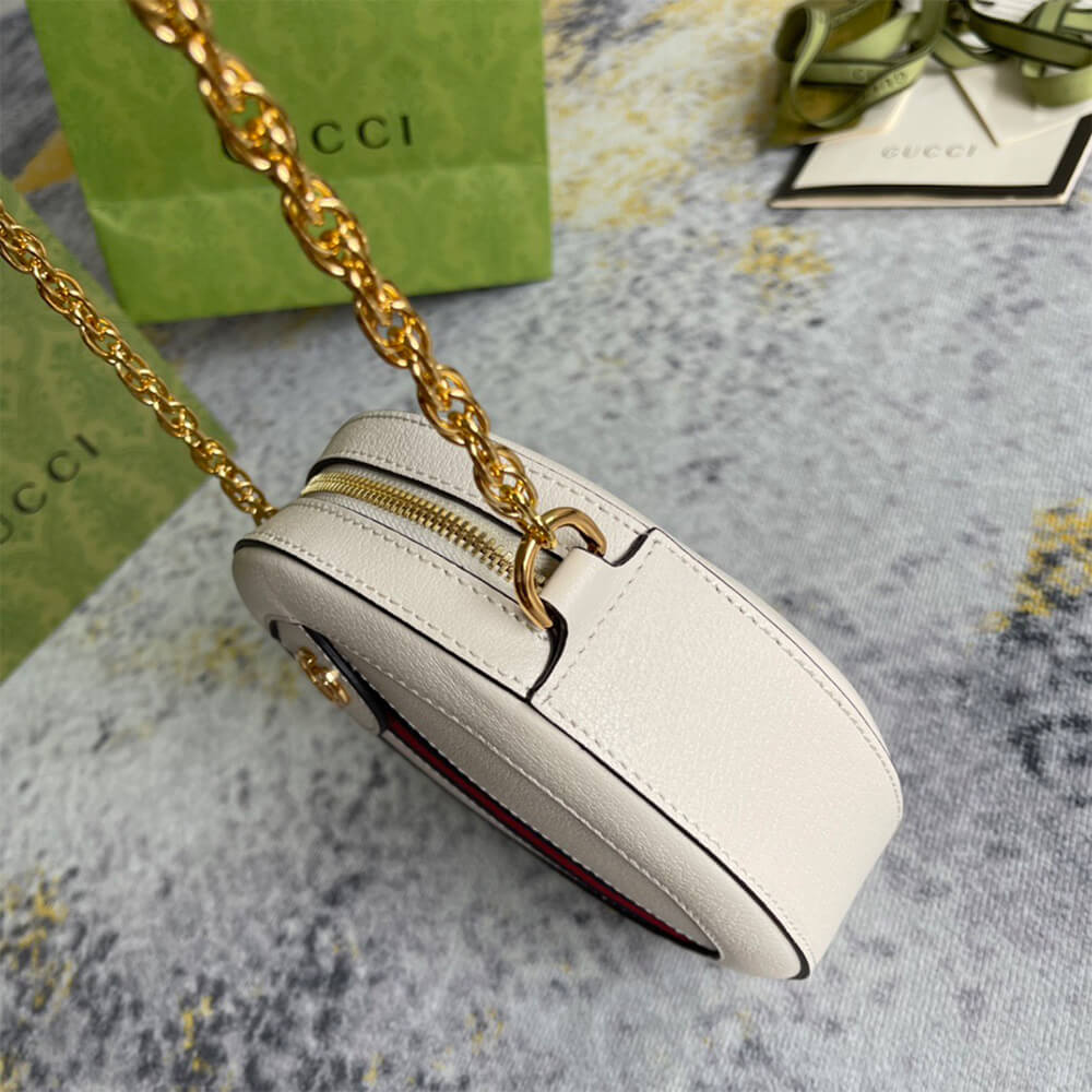 Gucci Ophidia GG Mini Round Shoulder Bag - Replica Luxury Bags™