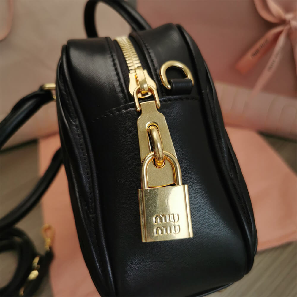 Miumiu Matelasse Nappa Leather Top Handle Bag - Replica Luxury Bags™