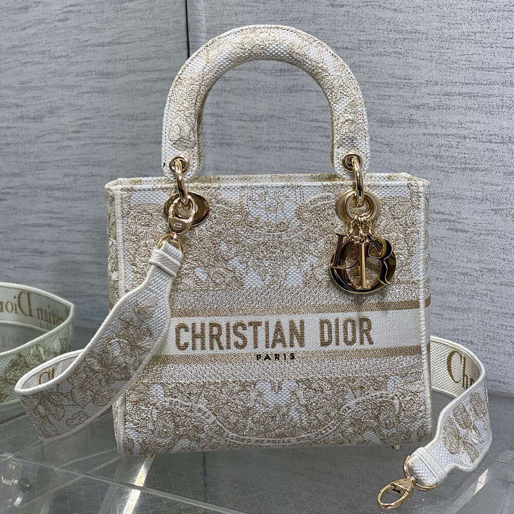 Dior Medium Lady D-Lite Bag - Replica Luxury Bags™