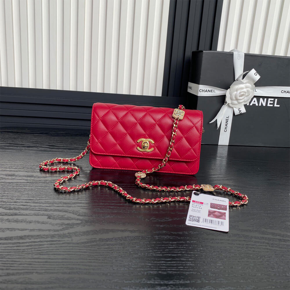 Chanel Clutch Bag With Chain - Replica Luxury Bags™