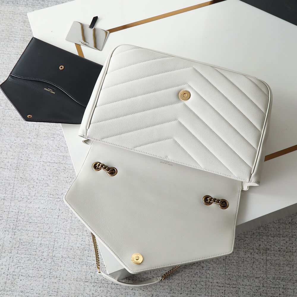 YSL Loulou Large Bag in Matelasse Lambskin - Replica Luxury Bags™