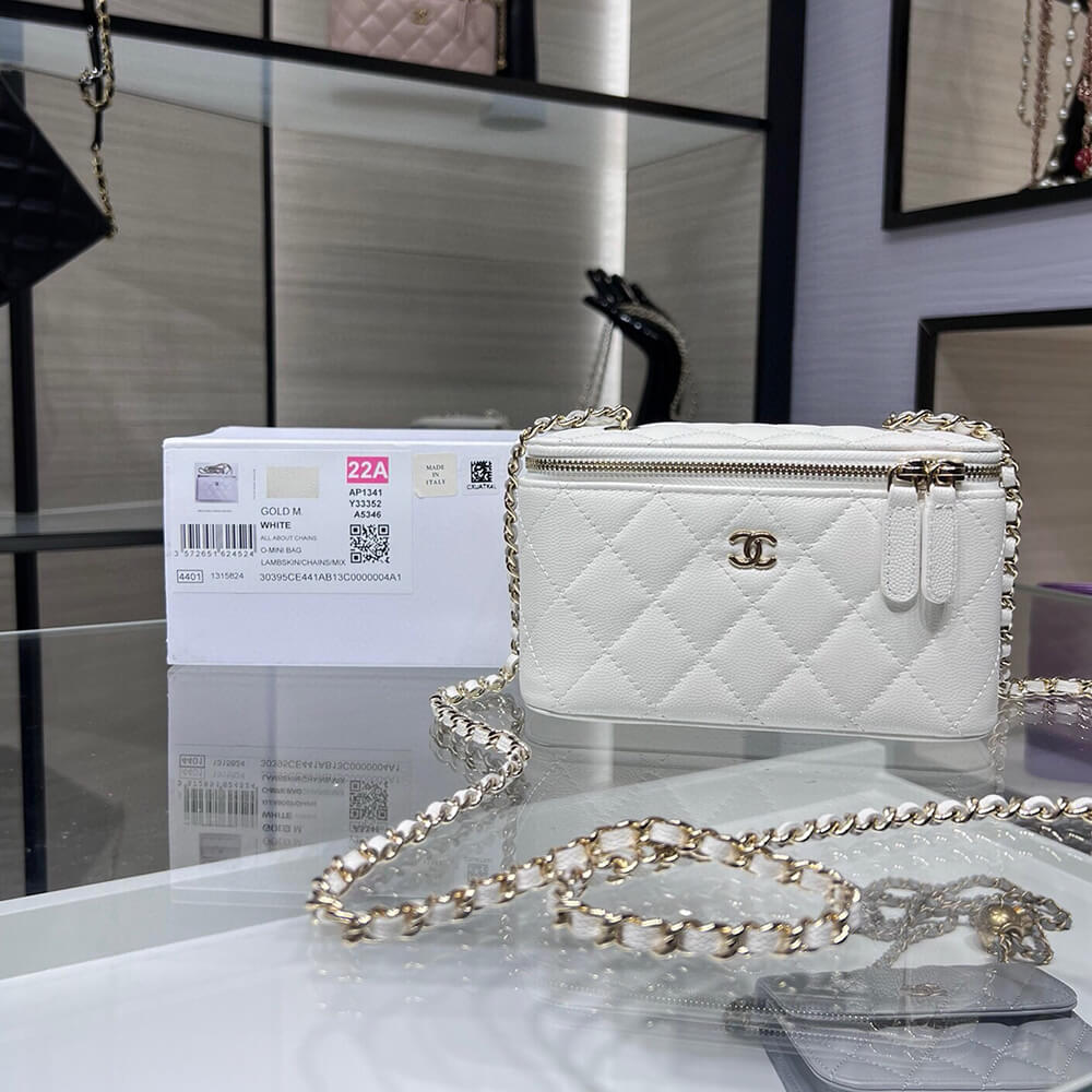 Chanel Vanity Bag With Chain - Replica Luxury Bags™