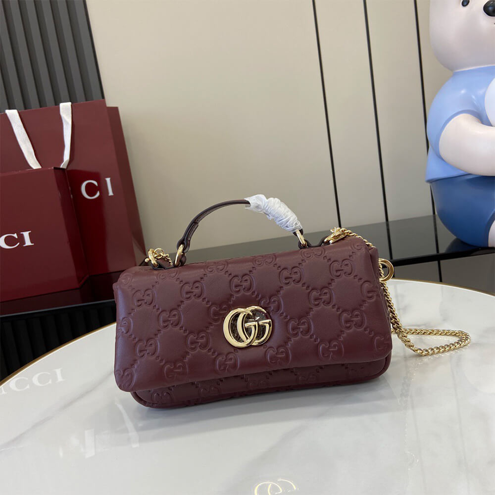 Gucci GG Milano Mini Top Handle Bag - Replica Luxury Bags™