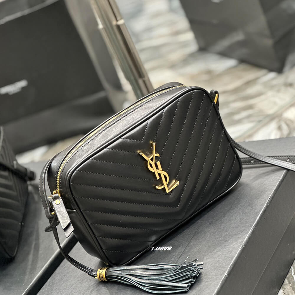 YSL Lou Camera Bag in Quilted Leather - Replica Luxury Bags™