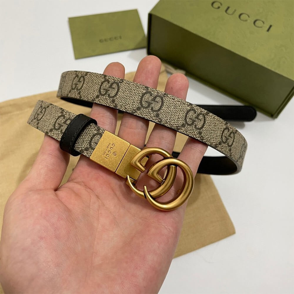 GUCCI Marmont Reversible 20mm Belt - Replica Luxury Bags™