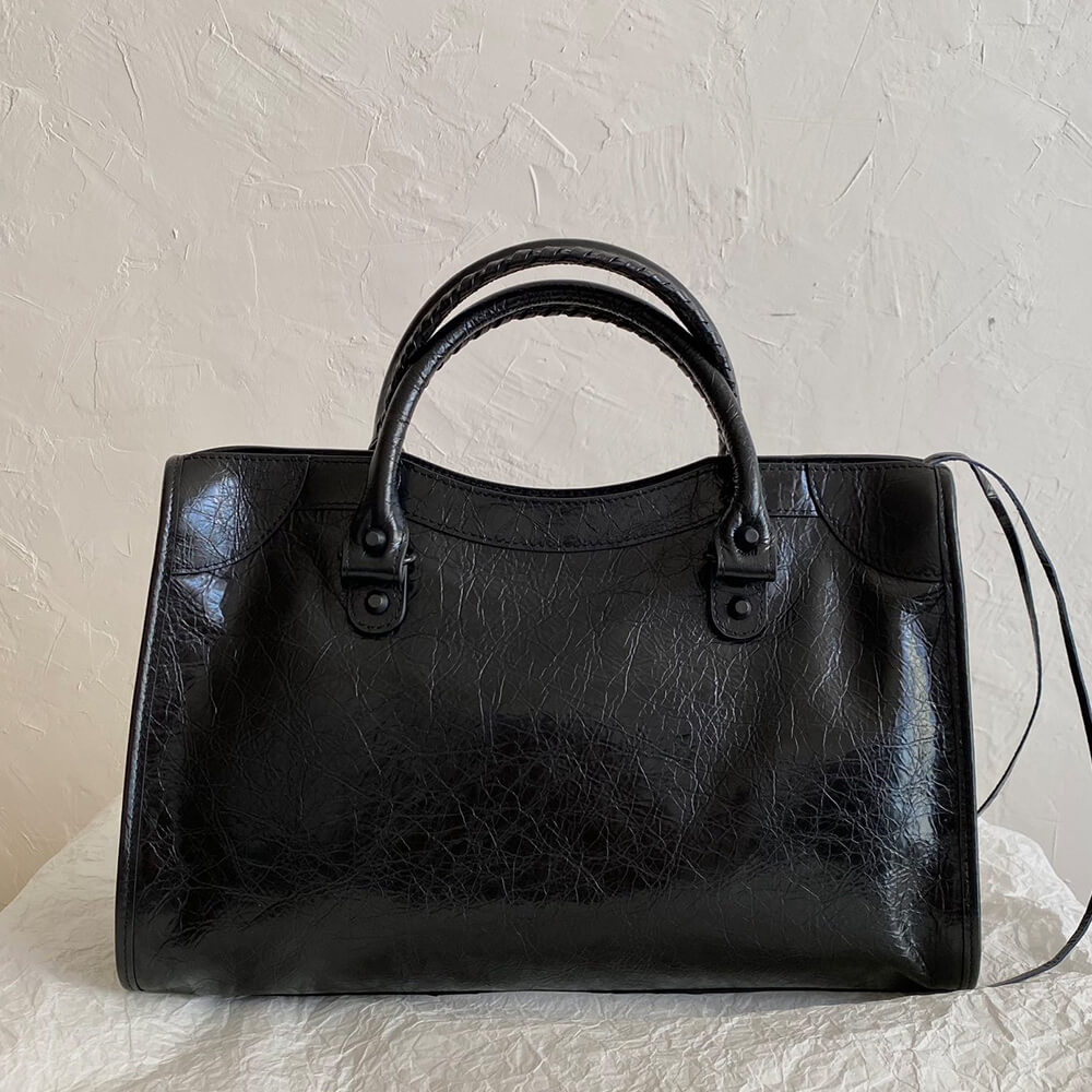 Balenciaga Women's Le City Bag Medium - Replica Luxury Bags™