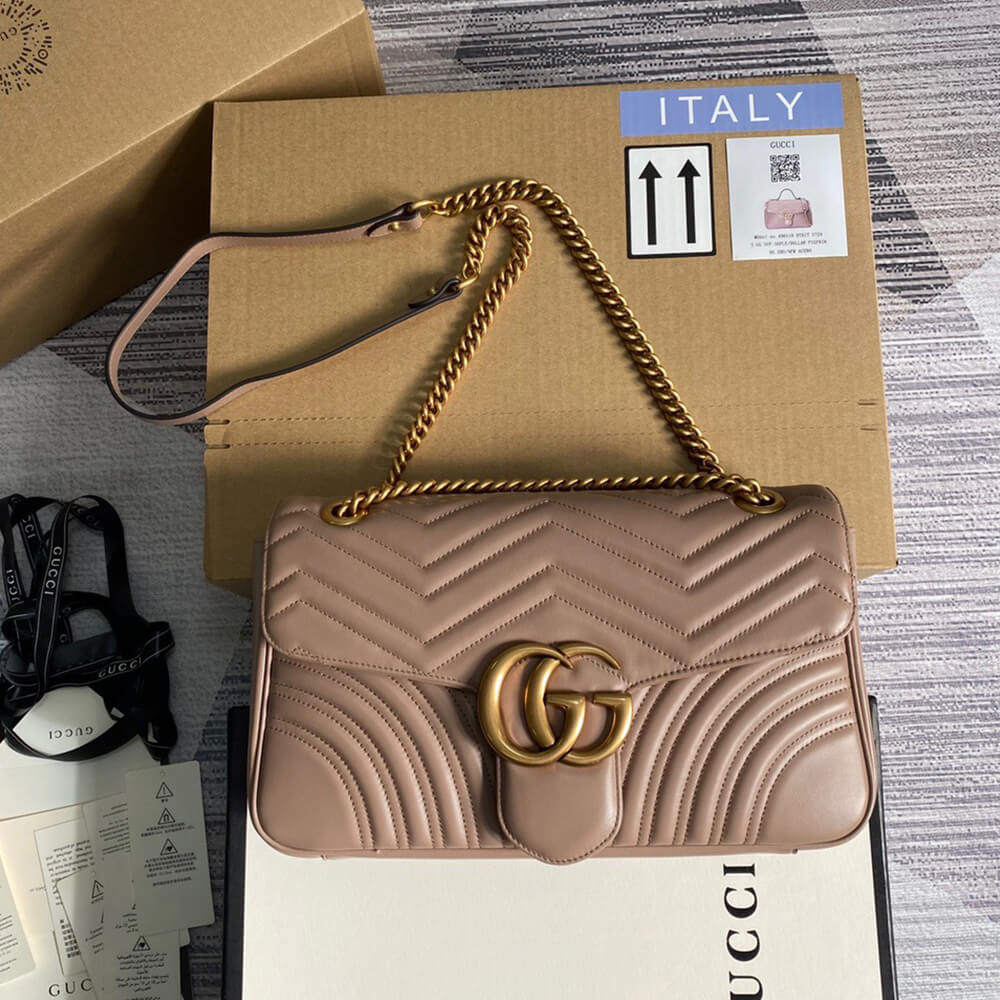 Gucci GG Marmont Medium Shoulder Bag - Replica Luxury Bags™
