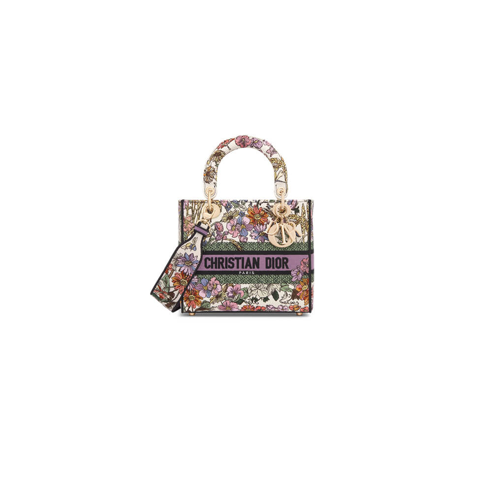 Dior Medium Dioriviera Lady D-Lite Bag - Replica Luxury Bags™