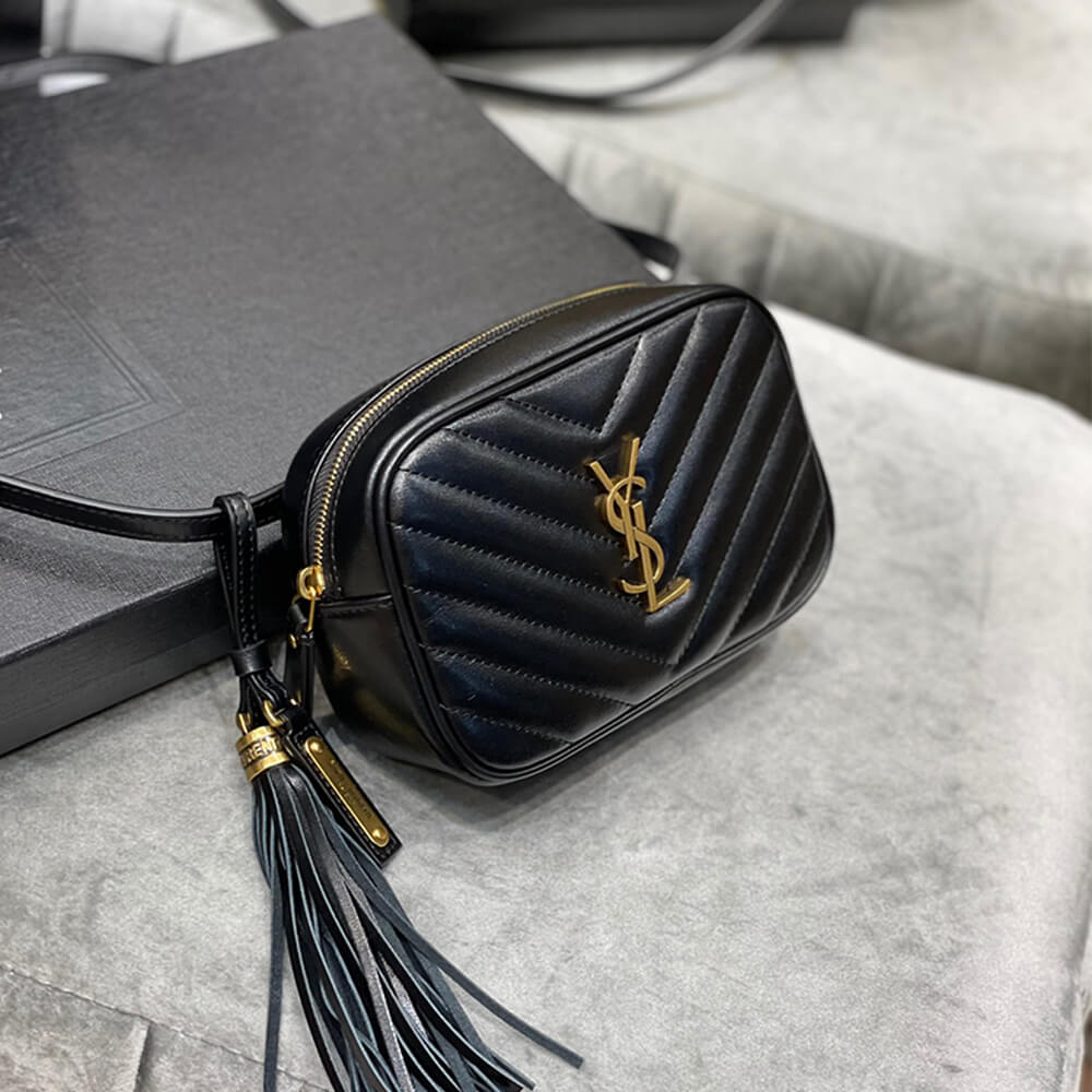 YSL Lou Belt Bag in Matelasse Leather - Replica Luxury Bags™