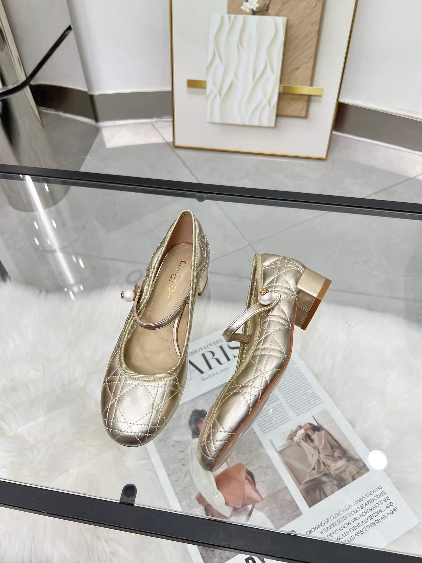 Dior Ballet Pump Shoes - Replica Luxury Bags™